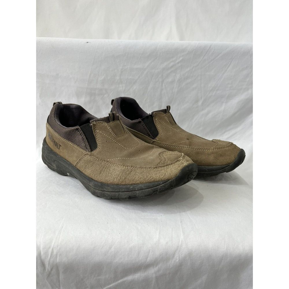 DENALI Mens Casual Slip On Brown Shoes‎ Size 10 Beige Tan
